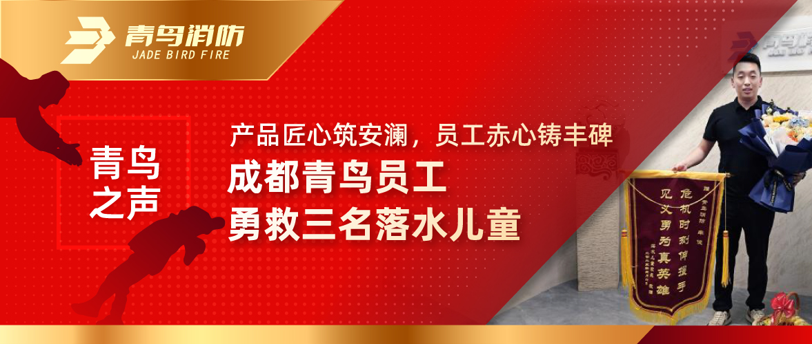 青鸟之声 | 产品匠心筑安澜，员工丹心铸丰碑&mdash;&mdash;成都青鸟员工勇救三名落水儿童